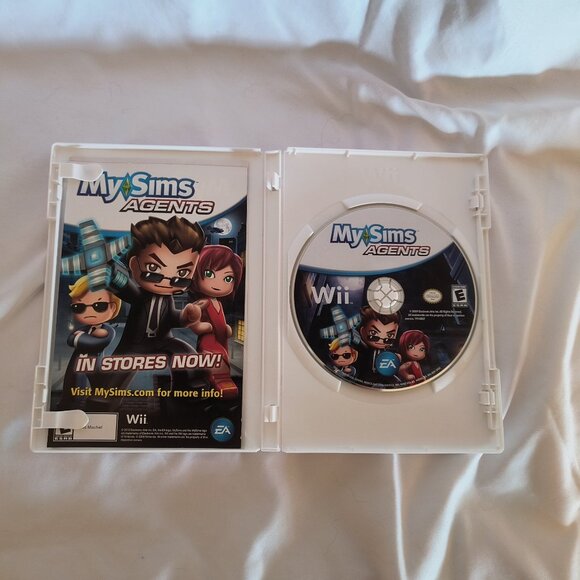Wii MySims Agents, Kingdom & 2 Game Collection Lot of 3 E Rated Lightly Used - Picture 4 of 6